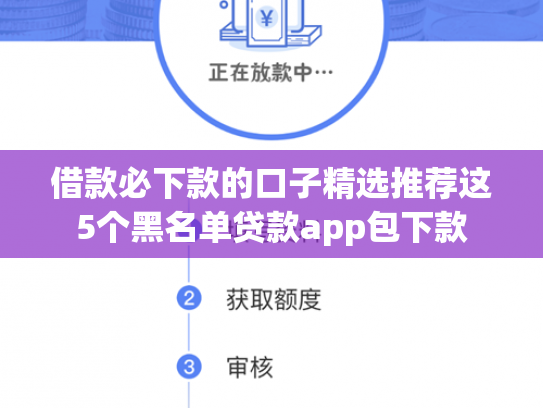 借款必下款的口子精选推荐这5个黑名单贷款app包下款
