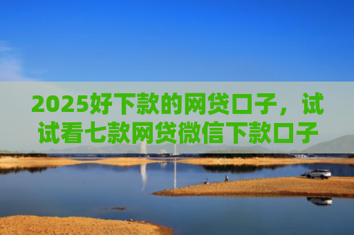 2025好下款的网贷口子，试试看七款网贷微信下款口子