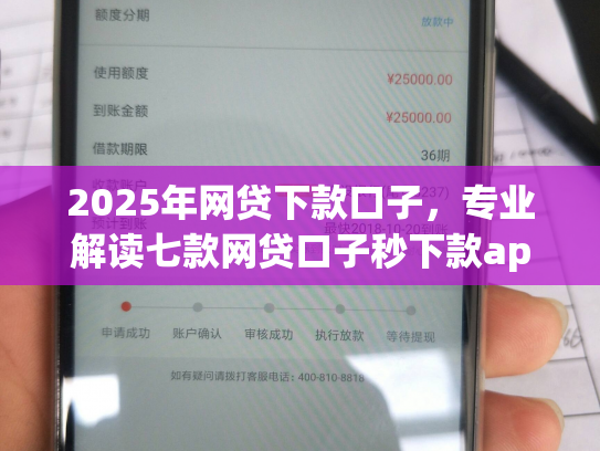 2025年网贷下款口子，专业解读七款网贷口子秒下款app