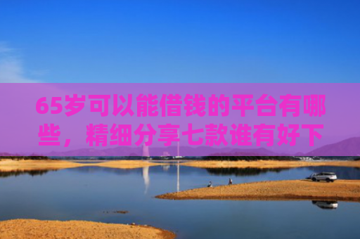 65岁可以能借钱的平台有哪些，精细分享七款谁有好下款的网贷口子