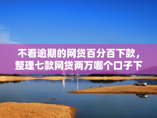 不看逾期的网贷百分百下款，整理七款网贷两万哪个口子下款快