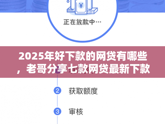 2025年好下款的网贷有哪些，老哥分享七款网贷最新下款口子群
