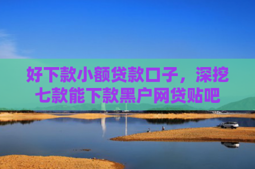 好下款小额贷款口子，深挖七款能下款黑户网贷贴吧