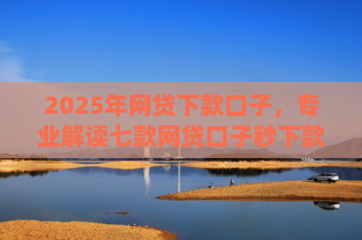 2025年网贷下款口子，专业解读七款网贷口子秒下款app