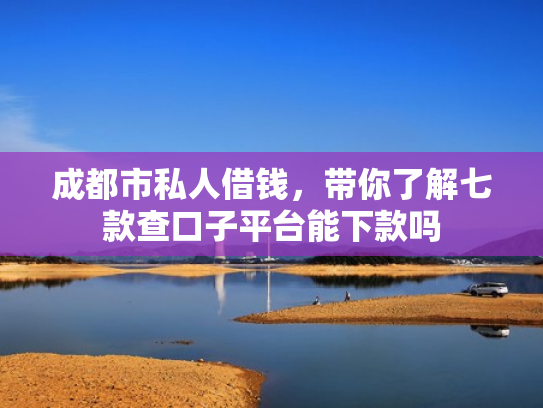 成都市私人借钱，带你了解七款查口子平台能下款吗