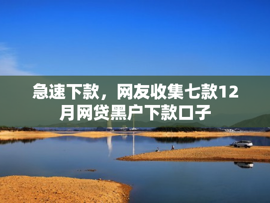 急速下款，网友收集七款12月网贷黑户下款口子