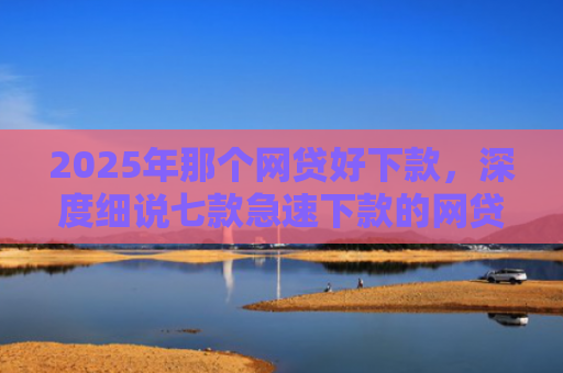 2025年那个网贷好下款，深度细说七款急速下款的网贷口子