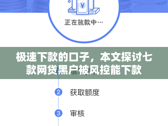 极速下款的口子，本文探讨七款网贷黑户被风控能下款