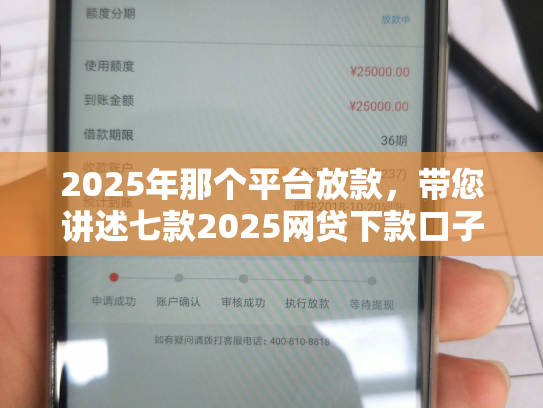 2025年那个平台放款，带您讲述七款2025网贷下款口子图