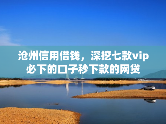 沧州信用借钱，深挖七款vip必下的口子秒下款的网贷