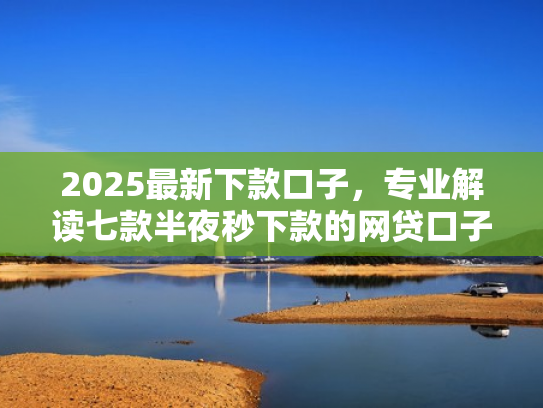 2025最新下款口子，专业解读七款半夜秒下款的网贷口子