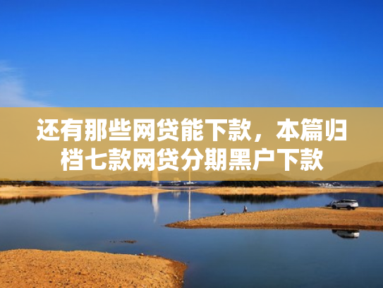 还有那些网贷能下款，本篇归档七款网贷分期黑户下款