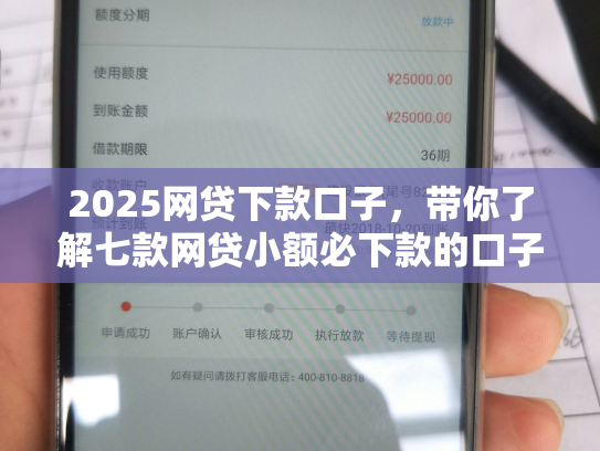 2025网贷下款口子，带你了解七款网贷小额必下款的口子