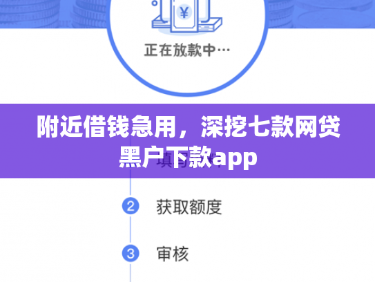 附近借钱急用，深挖七款网贷黑户下款app