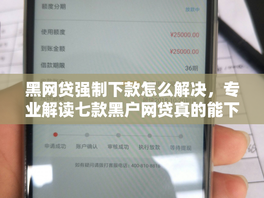 黑网贷强制下款怎么解决，专业解读七款黑户网贷真的能下款吗