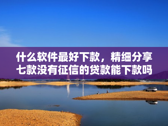 什么软件最好下款，精细分享七款没有征信的贷款能下款吗
