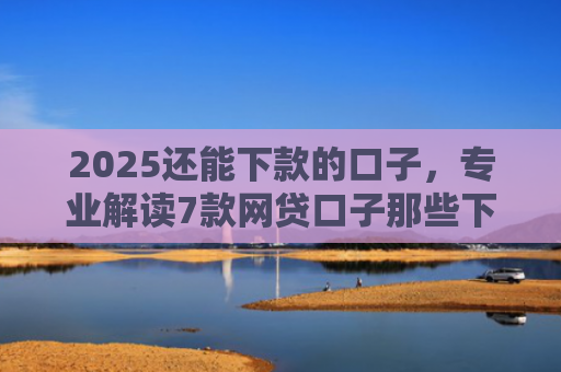 2025还能下款的口子，专业解读7款网贷口子那些下款快