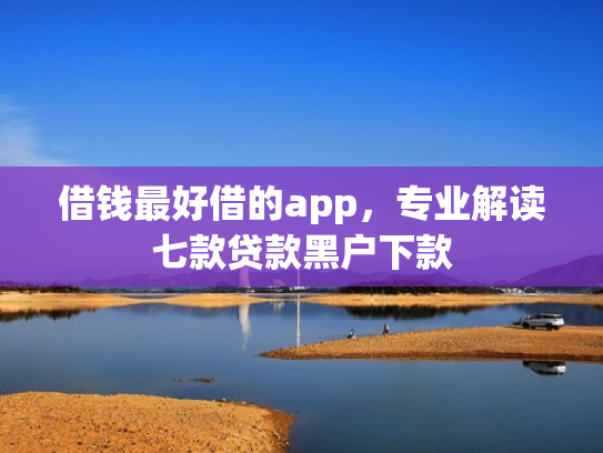 借钱最好借的app，专业解读七款贷款黑户下款