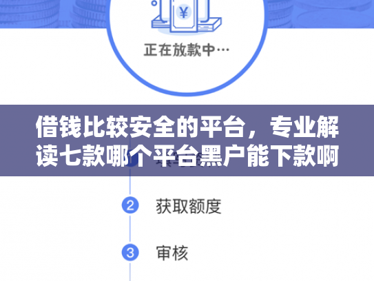 借钱比较安全的平台，专业解读七款哪个平台黑户能下款啊
