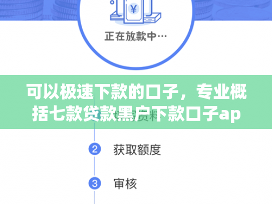 可以极速下款的口子，专业概括七款贷款黑户下款口子app