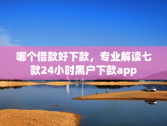 哪个借款好下款，专业解读七款24小时黑户下款app