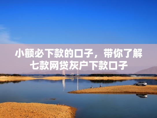 小额必下款的口子，带你了解七款网贷灰户下款口子