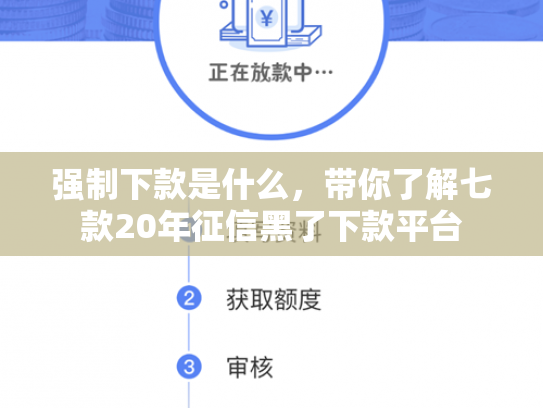 强制下款是什么，带你了解七款20年征信黑了下款平台