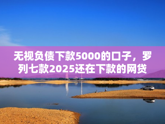 无视负债下款5000的口子，罗列七款2025还在下款的网贷口子