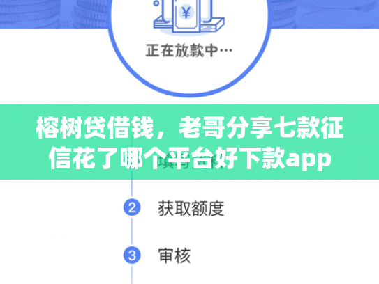 榕树贷借钱，老哥分享七款征信花了哪个平台好下款app