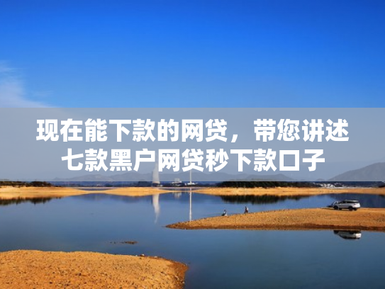 现在能下款的网贷，带您讲述七款黑户网贷秒下款口子