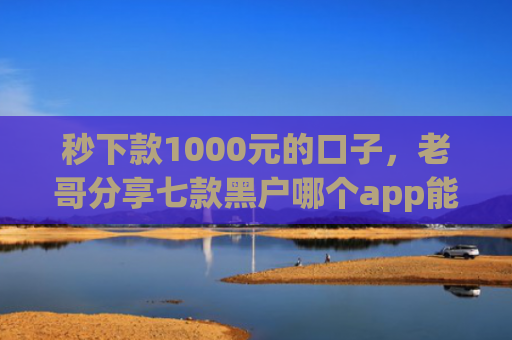 秒下款1000元的口子，老哥分享七款黑户哪个app能下款