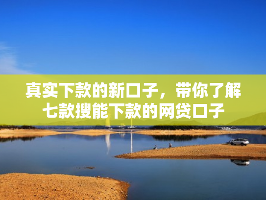 真实下款的新口子，带你了解七款搜能下款的网贷口子