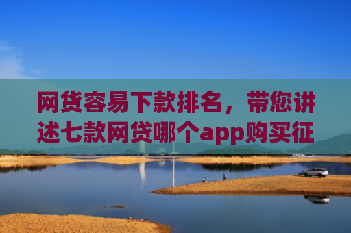 网货容易下款排名，带您讲述七款网贷哪个app购买征信下款的6
