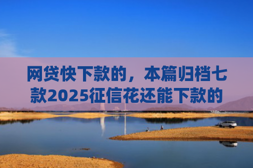 网贷快下款的，本篇归档七款2025征信花还能下款的app