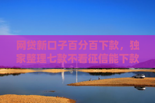 网贷新口子百分百下款，独家整理七款不看征信能下款的网贷app