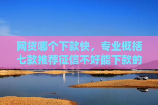 网贷哪个下款快，专业概括七款推荐征信不好能下款的app