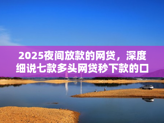2025夜间放款的网贷，深度细说七款多头网贷秒下款的口子