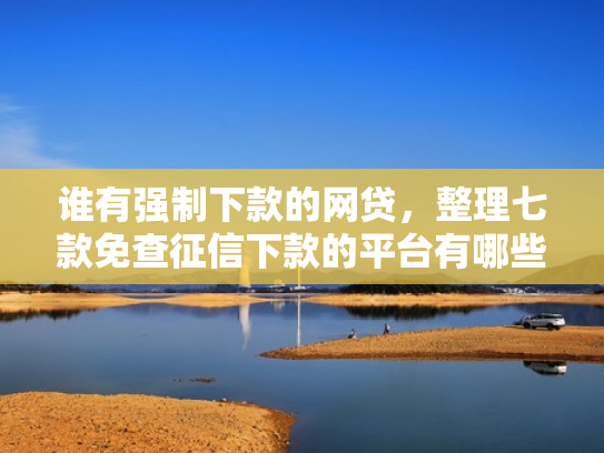 谁有强制下款的网贷，整理七款免查征信下款的平台有哪些