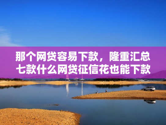 那个网贷容易下款，隆重汇总七款什么网贷征信花也能下款