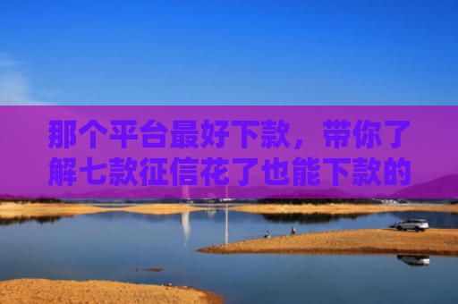 那个平台最好下款，带你了解七款征信花了也能下款的网贷