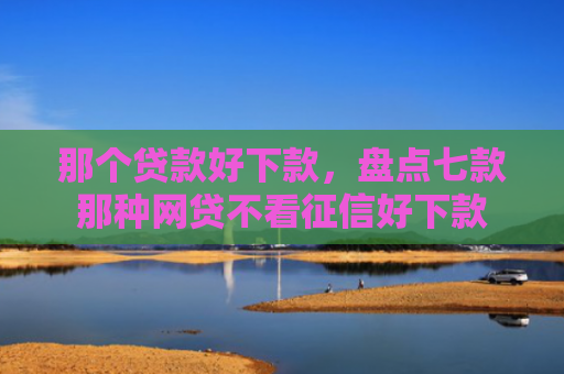 那个贷款好下款，盘点七款那种网贷不看征信好下款