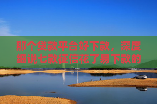 那个贷款平台好下款，深度细说七款征信花了易下款的网贷
