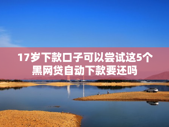 17岁下款口子可以尝试这5个黑网贷自动下款要还吗